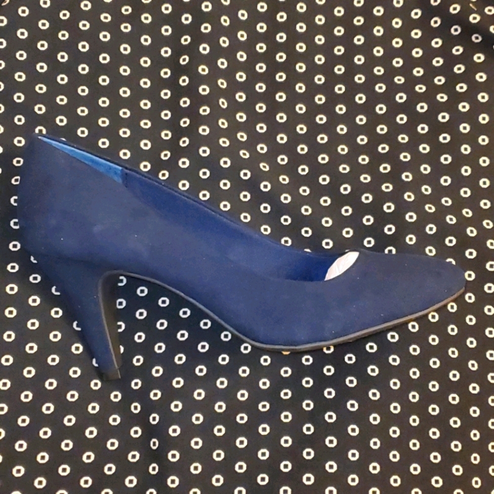 Navy blue shoes